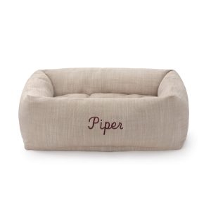 Mushroom Brown Cozy Bolster Dog Bed