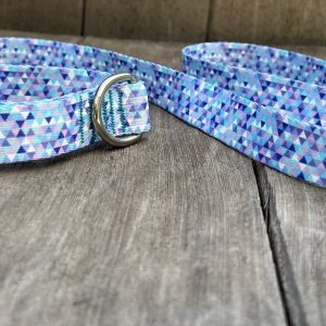 4 foot or 6 foot or 8 foot Dog Leash, Pastel Geometric Mermaid Dog Leash, Traffic Leash, 4 foot leash, 6 foot leash, 6 foot leash for dogs