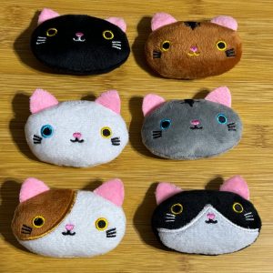 Cat toy cat faces catnip toy NO CUSTOMIZATION