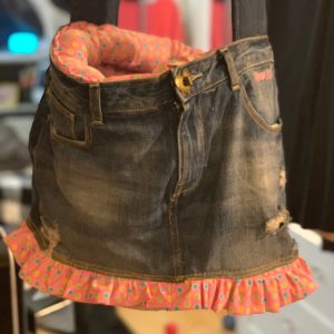 Jean with Pink Ruffles