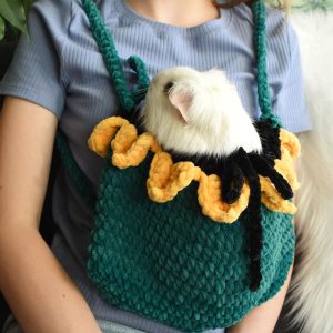Sunflower Guinea Pig Carrier: Soft Cozy Small Pet Sling